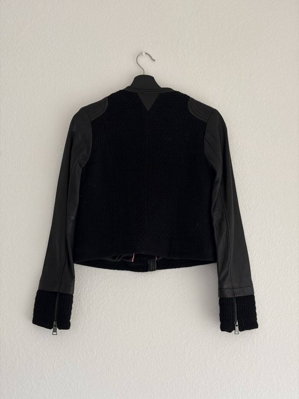 Victoria's Secret Wool Blend Moto Jacket - Picture 3 of 3